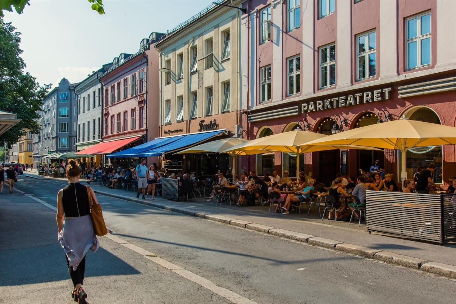 Dinbnb Apartments Gruenerlokka I 2-Bedroom With Double Queen Room & Balcony Oslo Luaran gambar